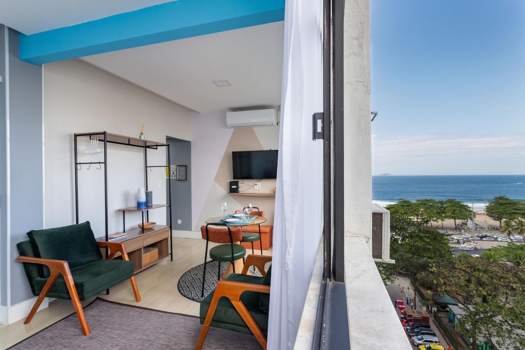 Vista Da Praia De Copacabana - Nsc1006 Z3 Рио-де-Жанейро Экстерьер фото